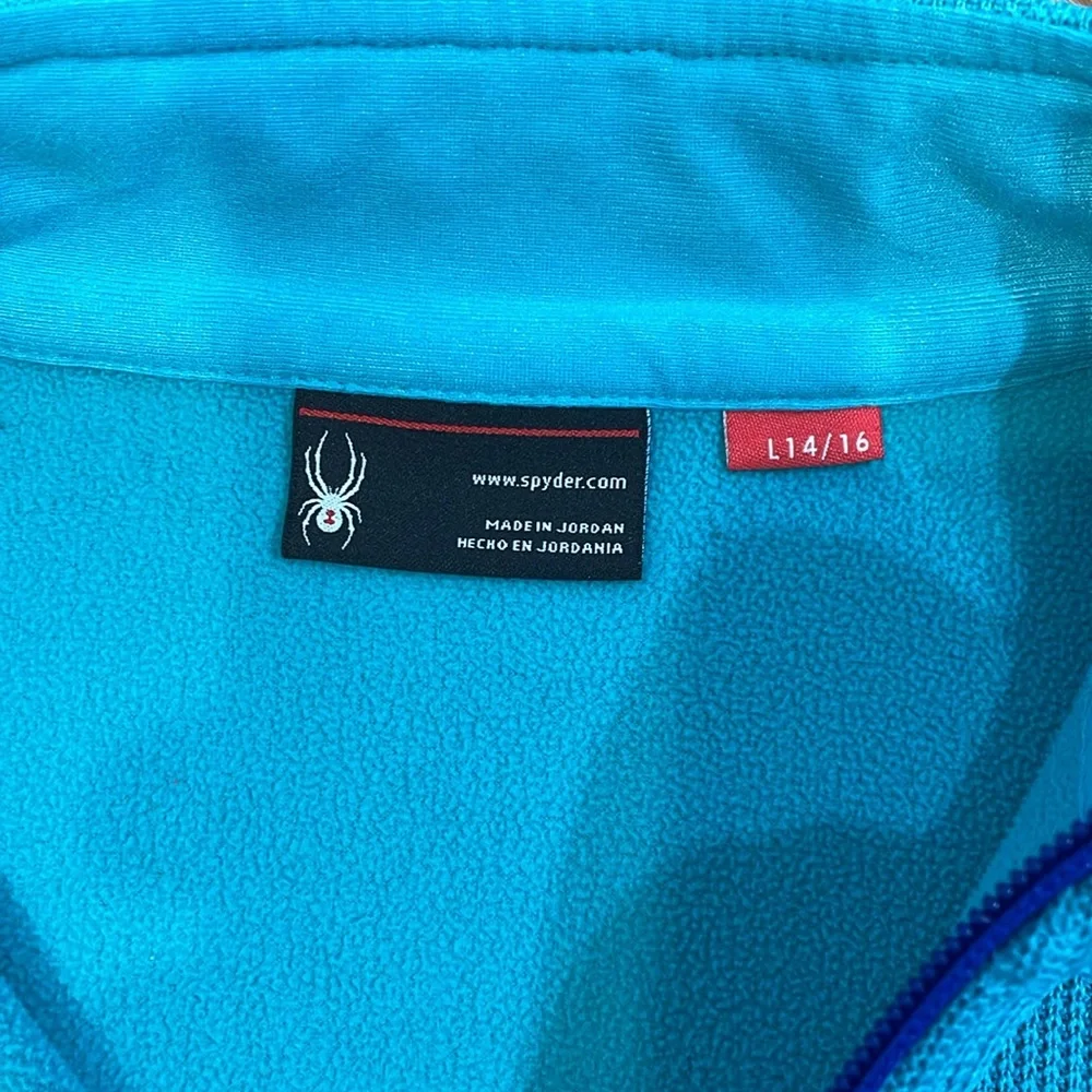 Spyder Brand Zip Up Jacket/Coat. Size Large 14/16. Excellent Condition.